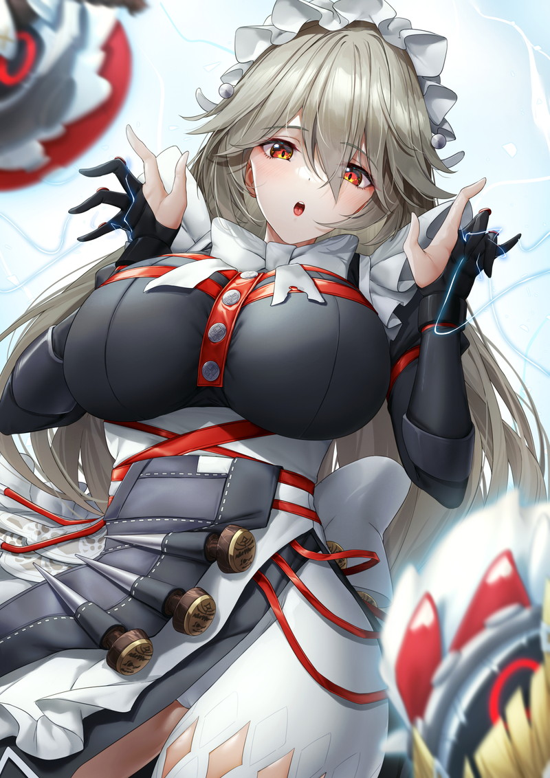 【二次】メイド服を着た女の子のエロ画像 Part７７