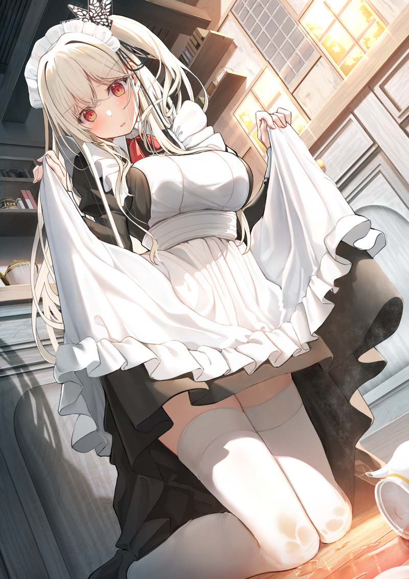 【二次】メイド服を着た女の子のエロ画像 Part７７