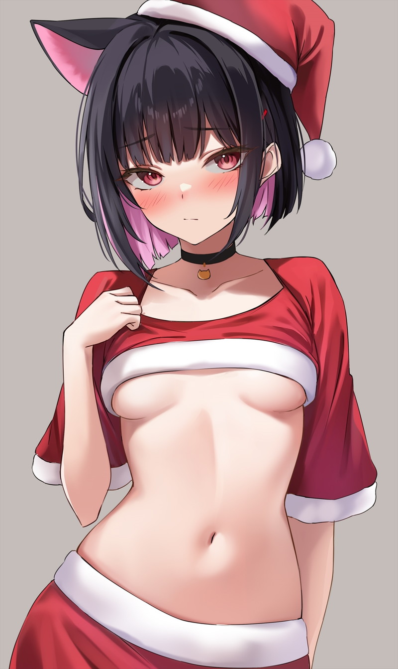 【二次】おっぱいの重みが伝わりそうな下乳、乳袋画像 Part４５