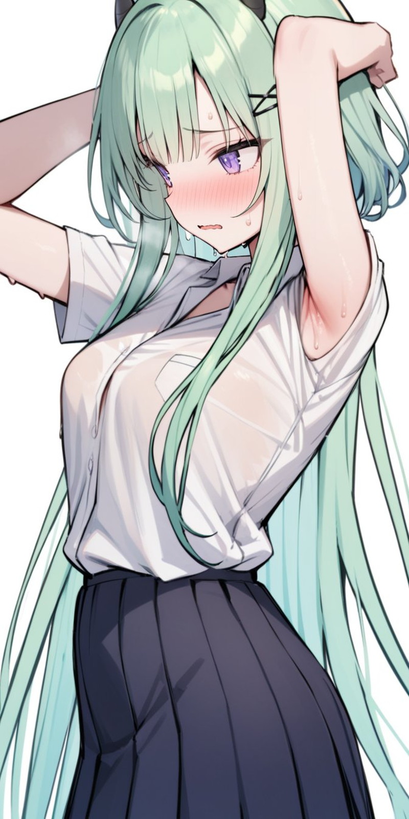 スケベな制服JK、JCたちのエロ画像まとめ Part１１１
