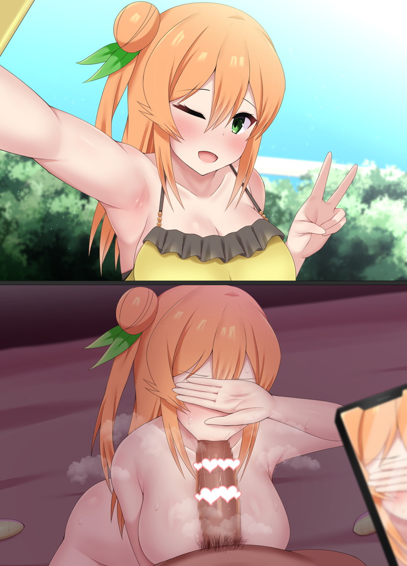 【二次】カメラでエロ自撮りやハメ撮りしているエロ画像 Part１