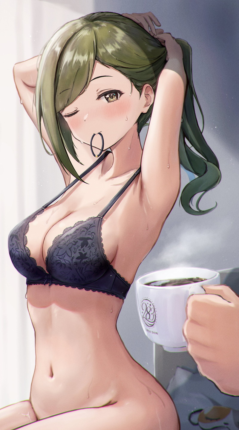 【二次】汗ばんだ肌や身体がエロい女の子の画像 Part２６