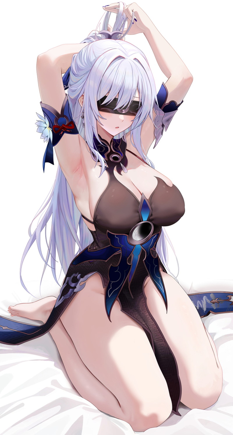 【二次】目隠しをさせられた女の子のエロ画像 Part３