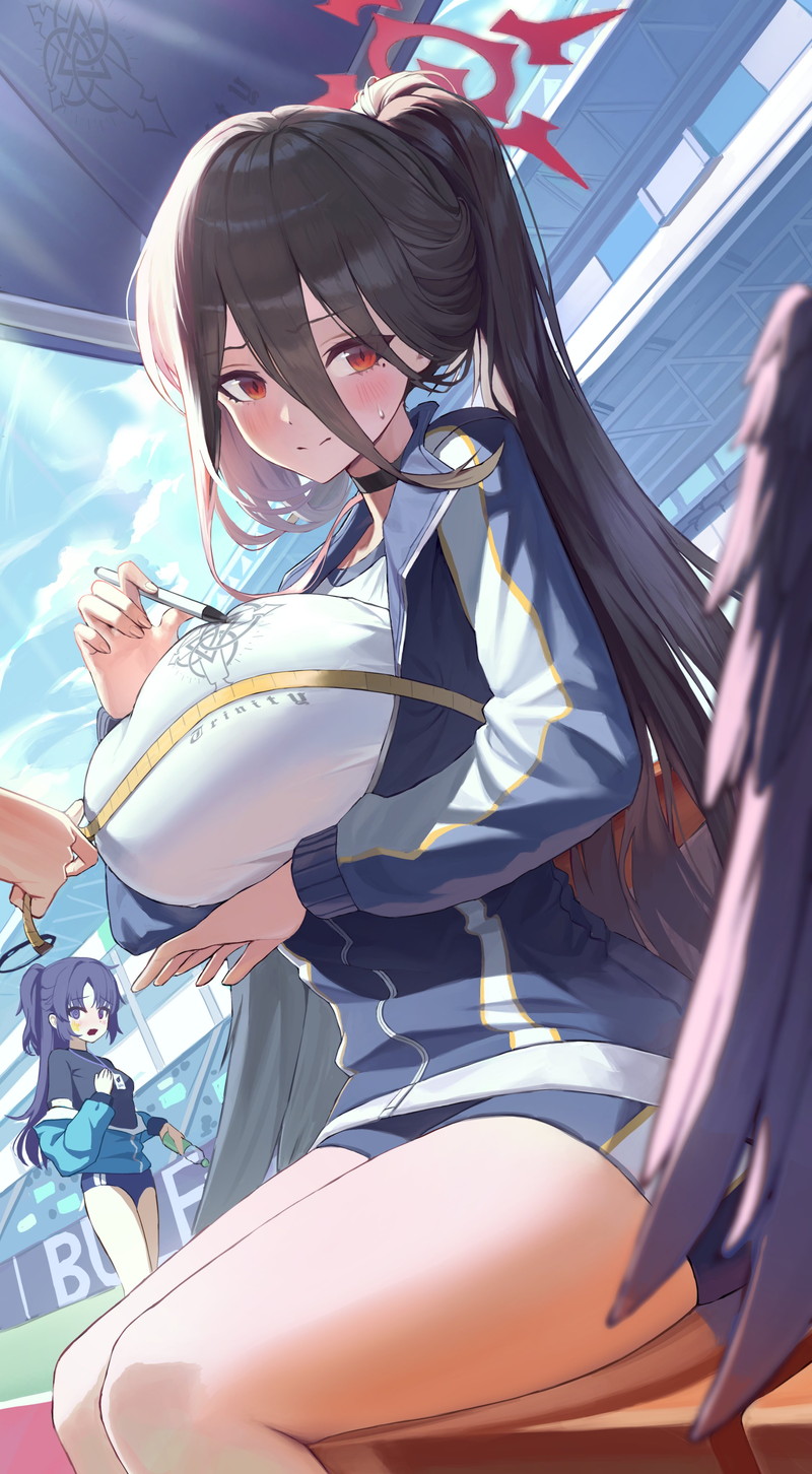 【二次】衣服に包まれた着衣おっぱいに興奮するエロ画像 Part２２