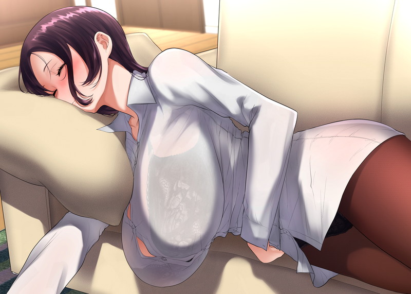 【二次】衣服に包まれた着衣おっぱいに興奮するエロ画像 Part２２