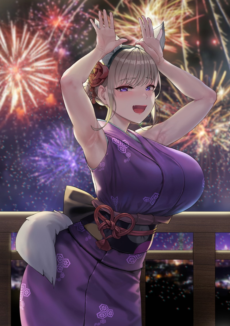【二次】衣服に包まれた着衣おっぱいに興奮するエロ画像 Part２２