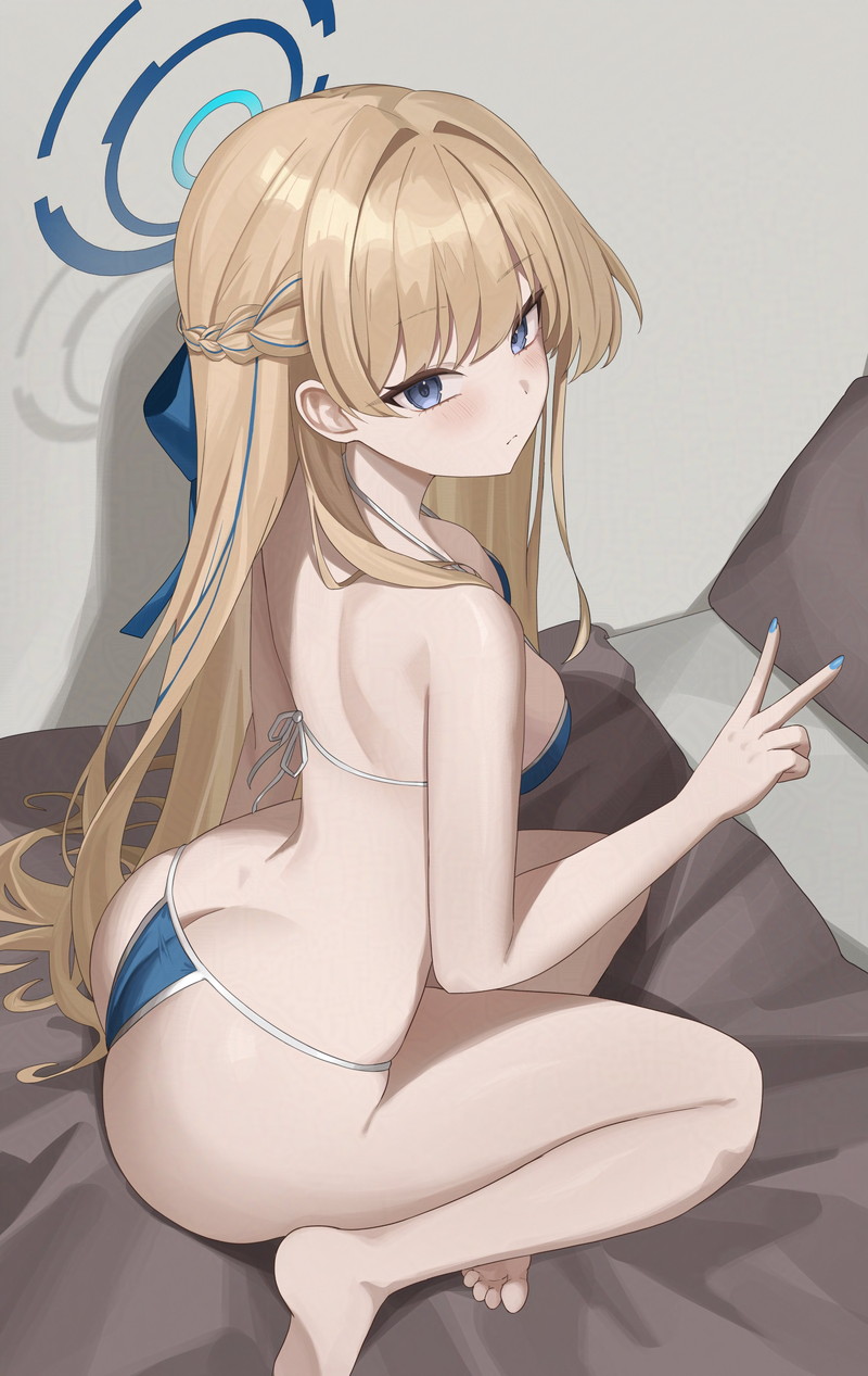 綺麗な背中が興奮する二次エロ画像まとめ Part５