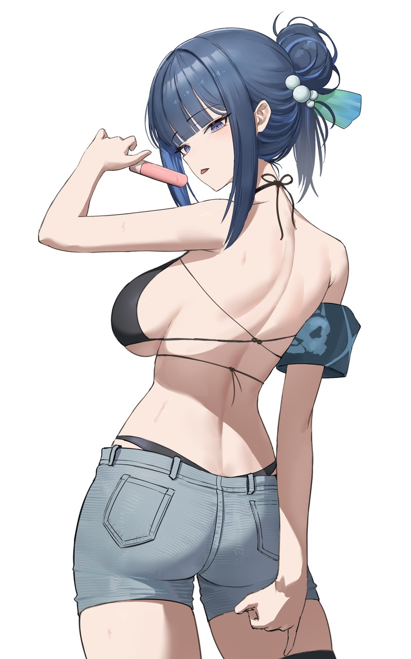 綺麗な背中が興奮する二次エロ画像まとめ Part５