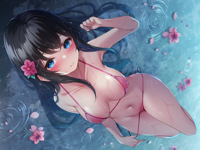 【二次】扇情的なはだけ、脱げかけエロ画像 Part３４