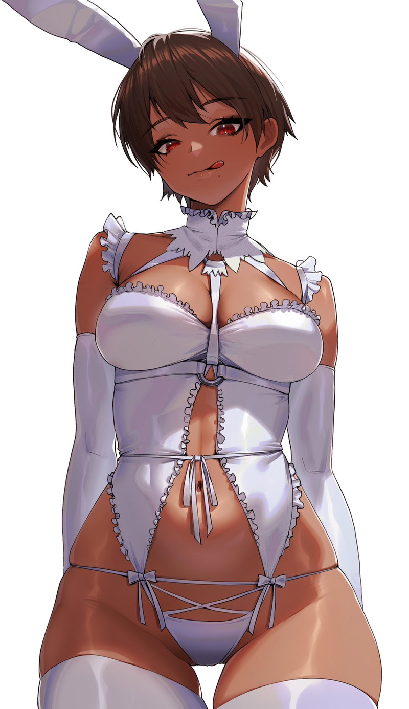 褐色、日焼け肌の女の子たちの二次エロ画像 Part６７
