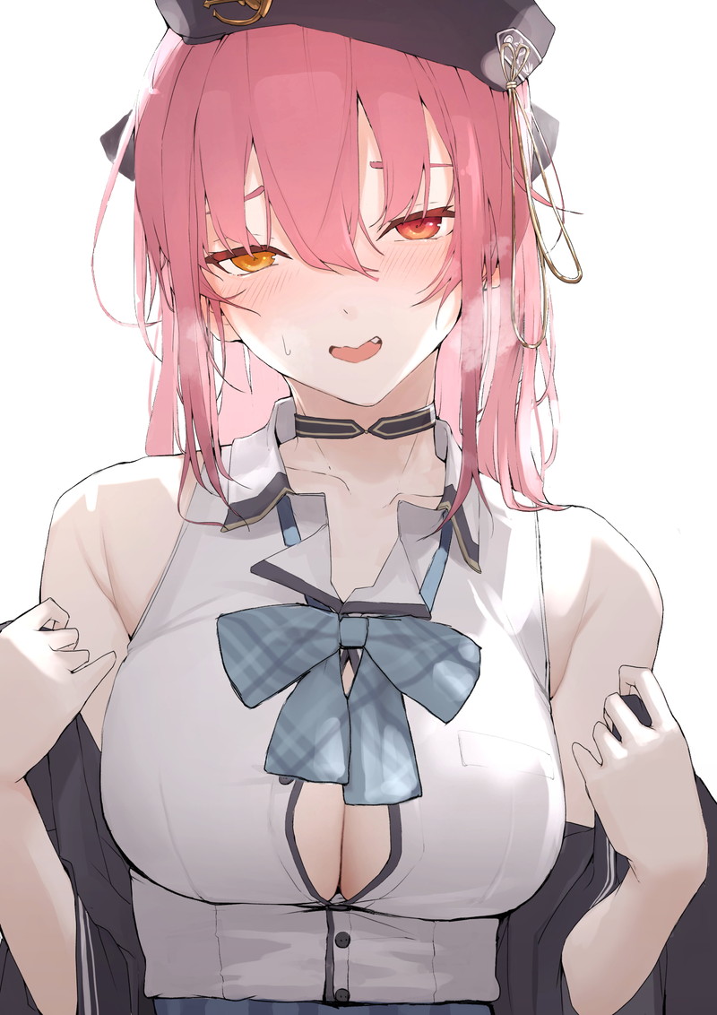 【二次】赤面、恥じらいエロ画像 Part１４８【まとめ】