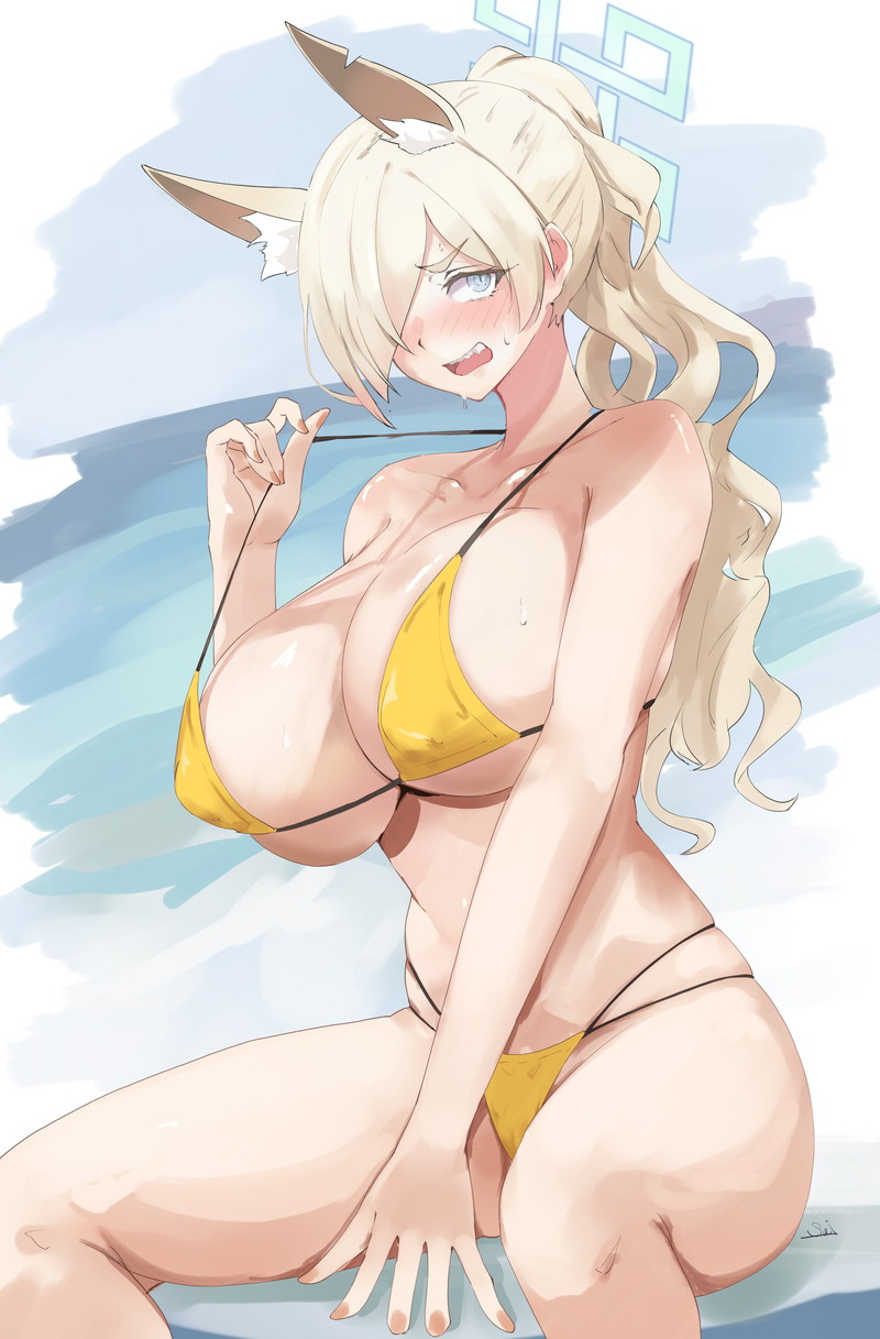 【二次】赤面、恥じらいエロ画像 Part１４８【まとめ】