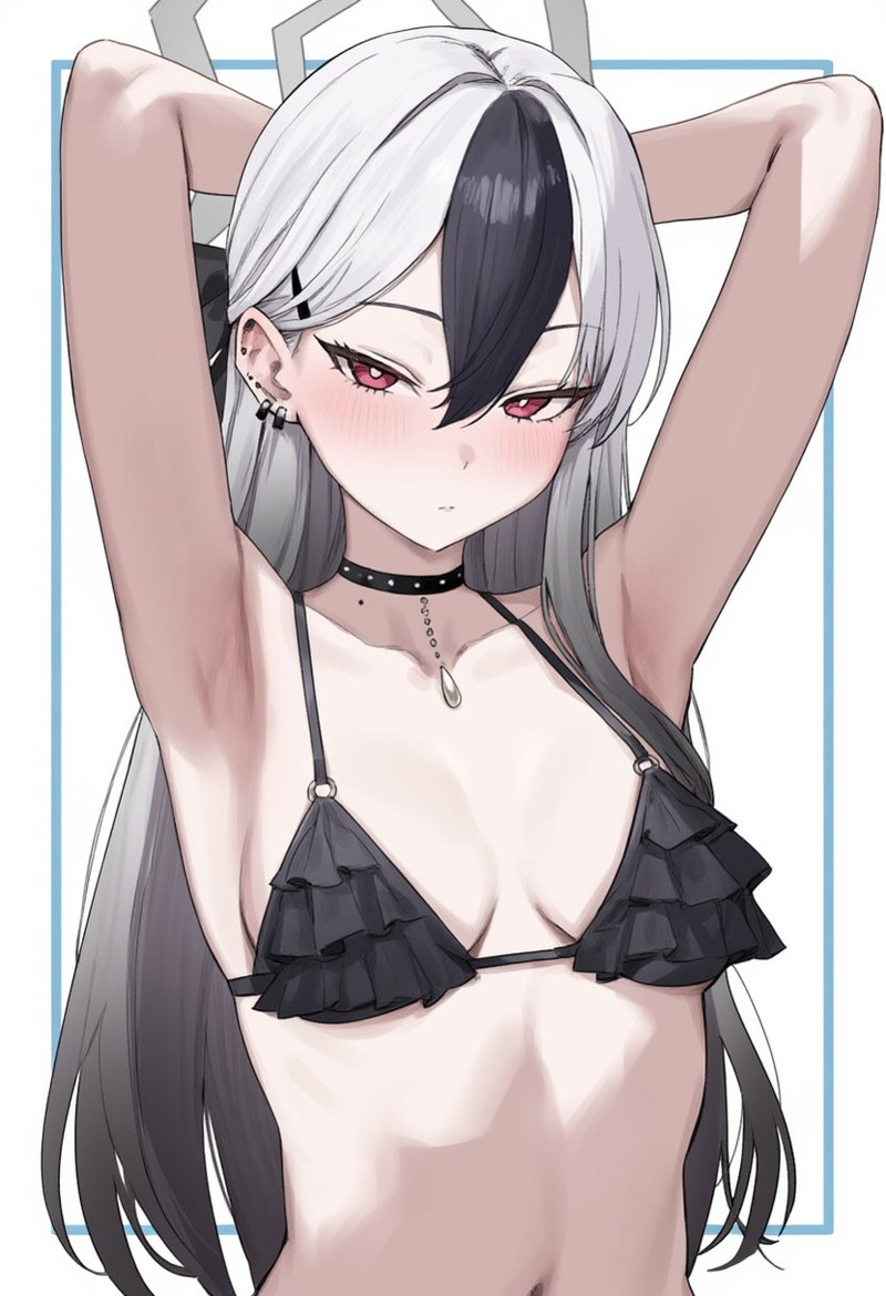 【二次】赤面、恥じらいエロ画像 Part１４８【まとめ】