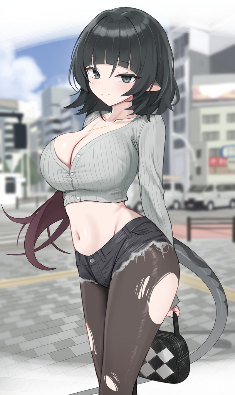 【二次】黒髪の女の子のエロ画像まとめ Part１２５
