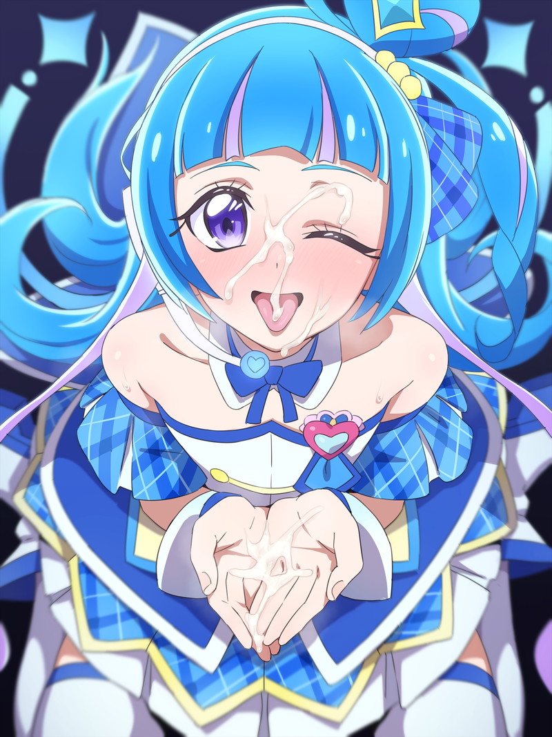 【二次】顔や身体がザーメンでドロドロになったぶっかけエロ画像 Part２