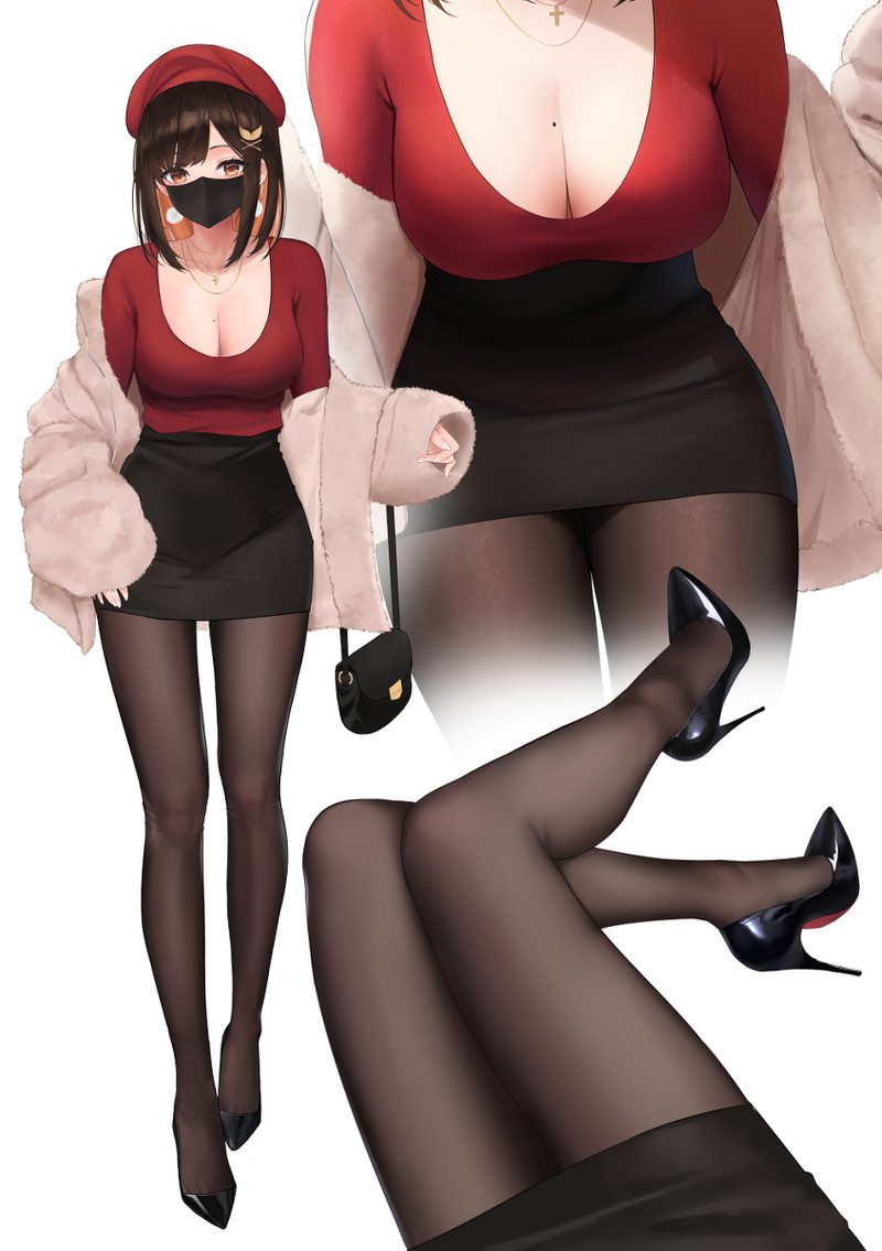 【二次】おっぱいや身体にほくろがある女の子のエロ画像 Part５