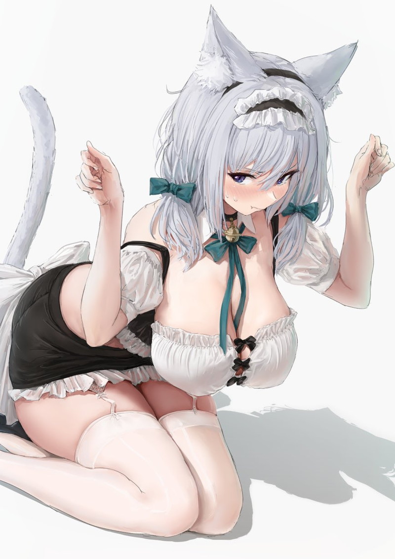 【二次】エッチなガーターベルトを付けた女子たちのエロ画像 Part６