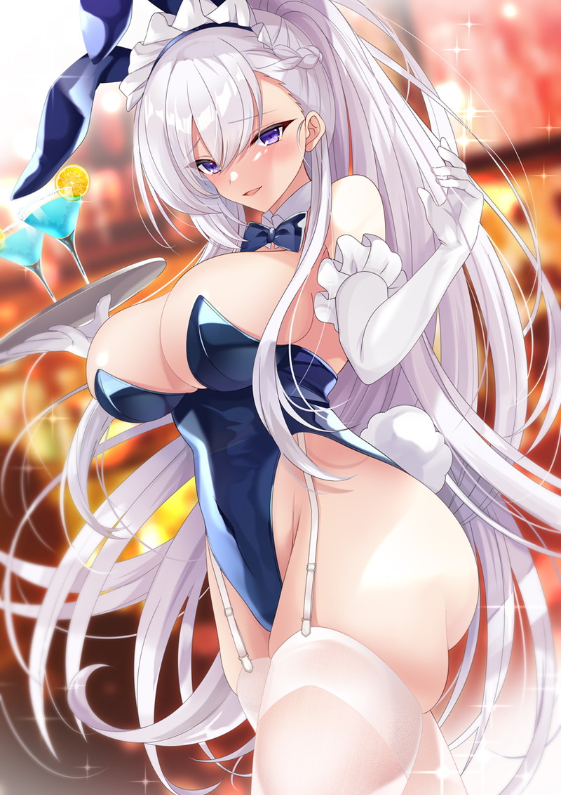 【二次】エッチなガーターベルトを付けた女子たちのエロ画像 Part６