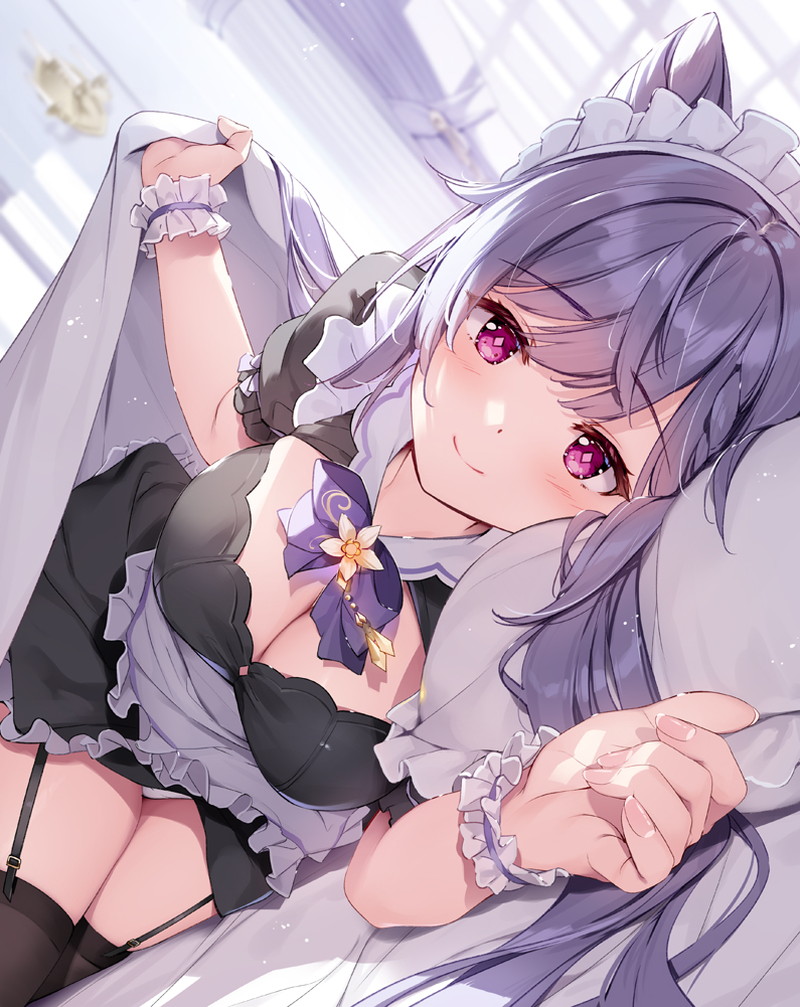 【二次】エッチなガーターベルトを付けた女子たちのエロ画像 Part６