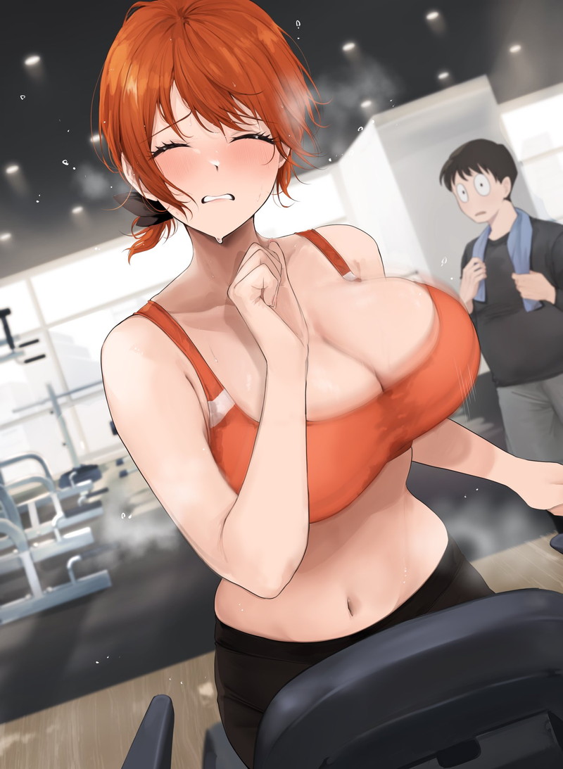 【二次】運動用のスポーツウェアを着た女の子のエロ画像 Part２３