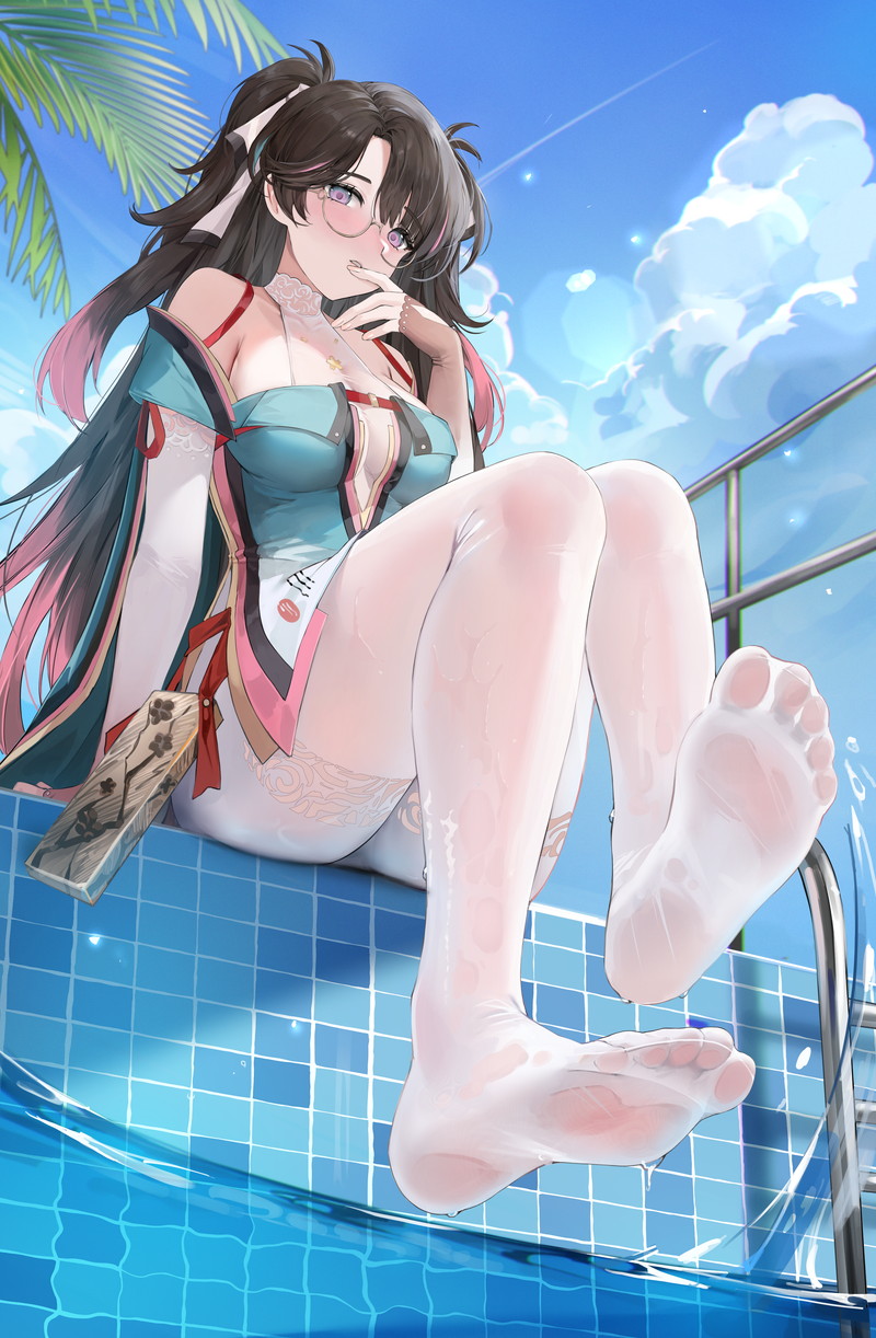 【二次】タイツ、パンストを履いた女の子のエロ画像 Part７６