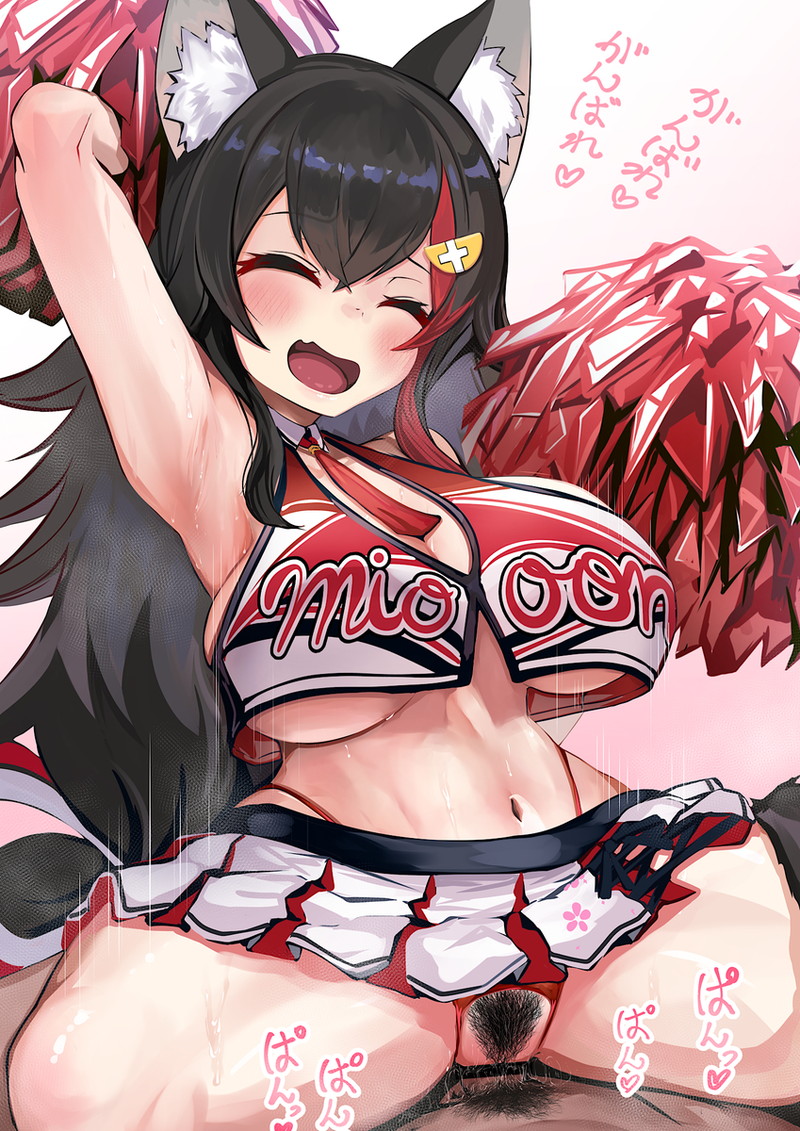 【二次】チアガールコスの女の子たちのエロ画像 Part３