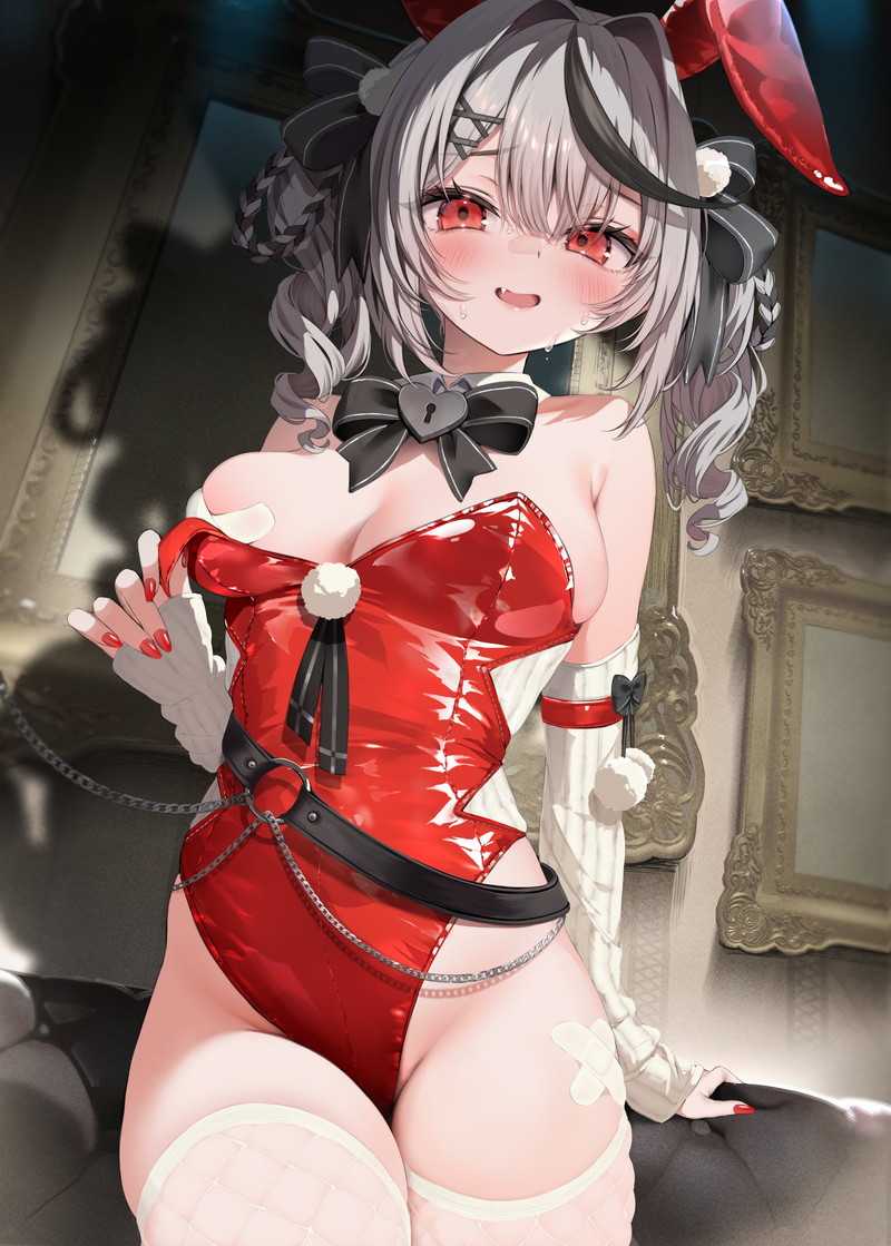 【二次】ニップレス、絆創膏で乳首とオマンコを隠したエロ画像 Part３０