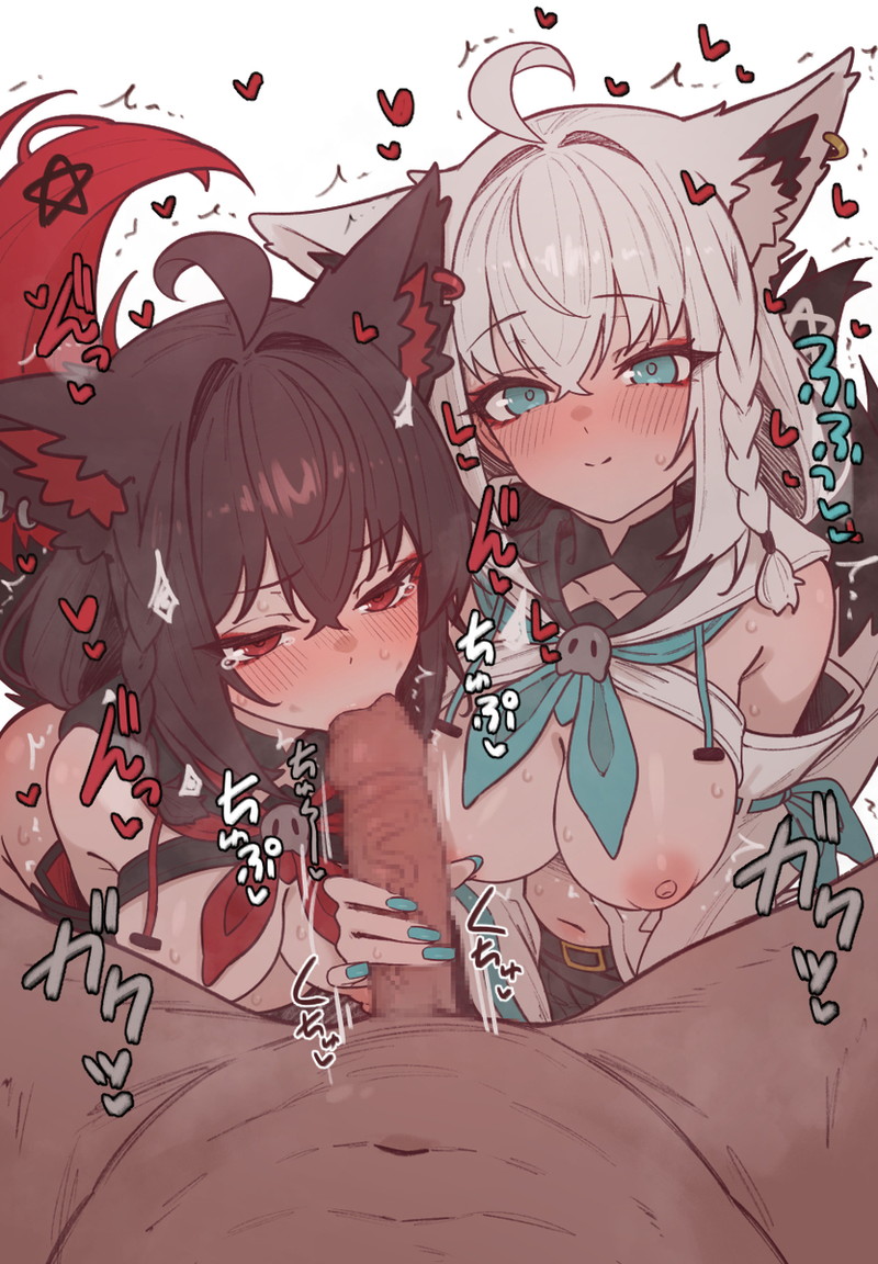 女の子が二人以上いるハーレム二次エロ画像 Part５４