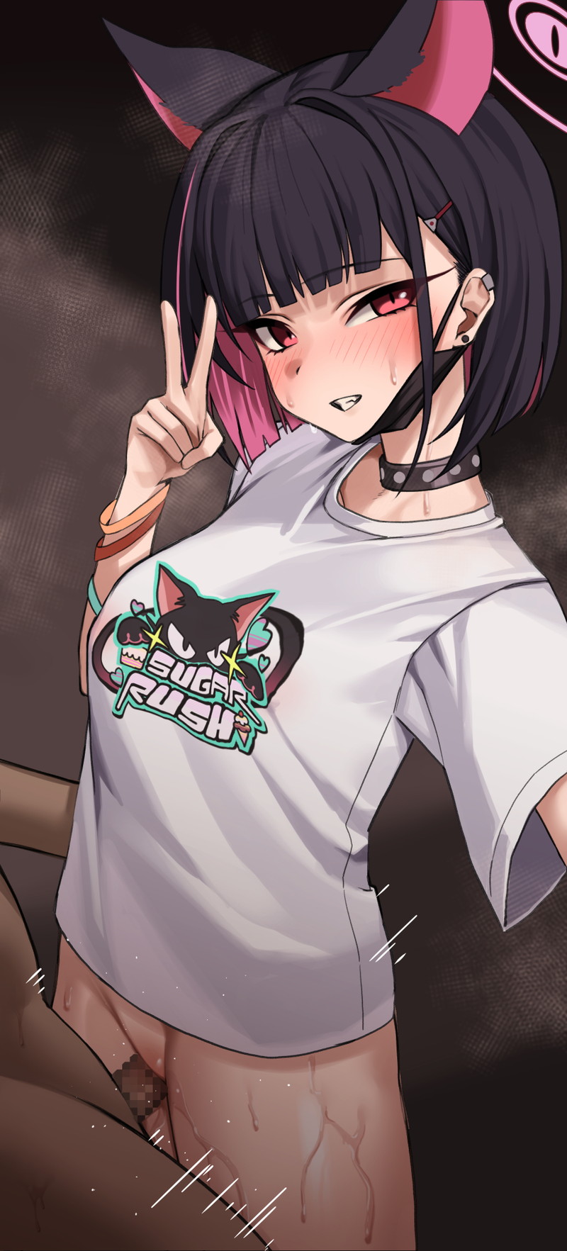 【二次】ピースサインをしている女の子たちのエロ画像 Part４２