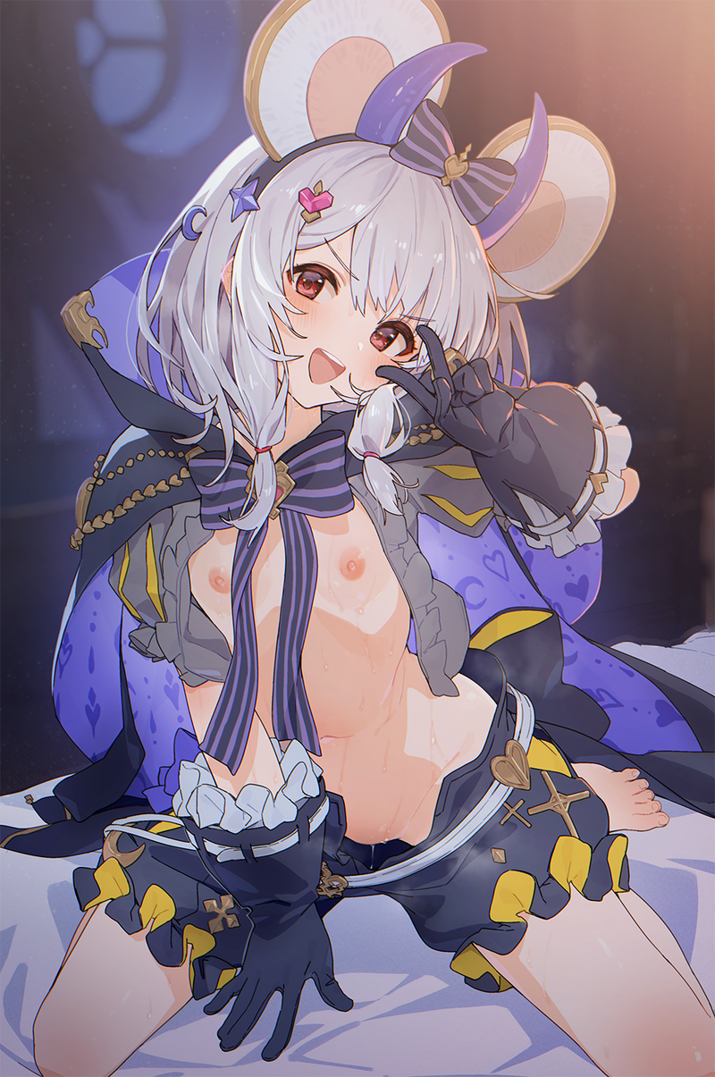 【二次】ピースサインをしている女の子たちのエロ画像 Part４２