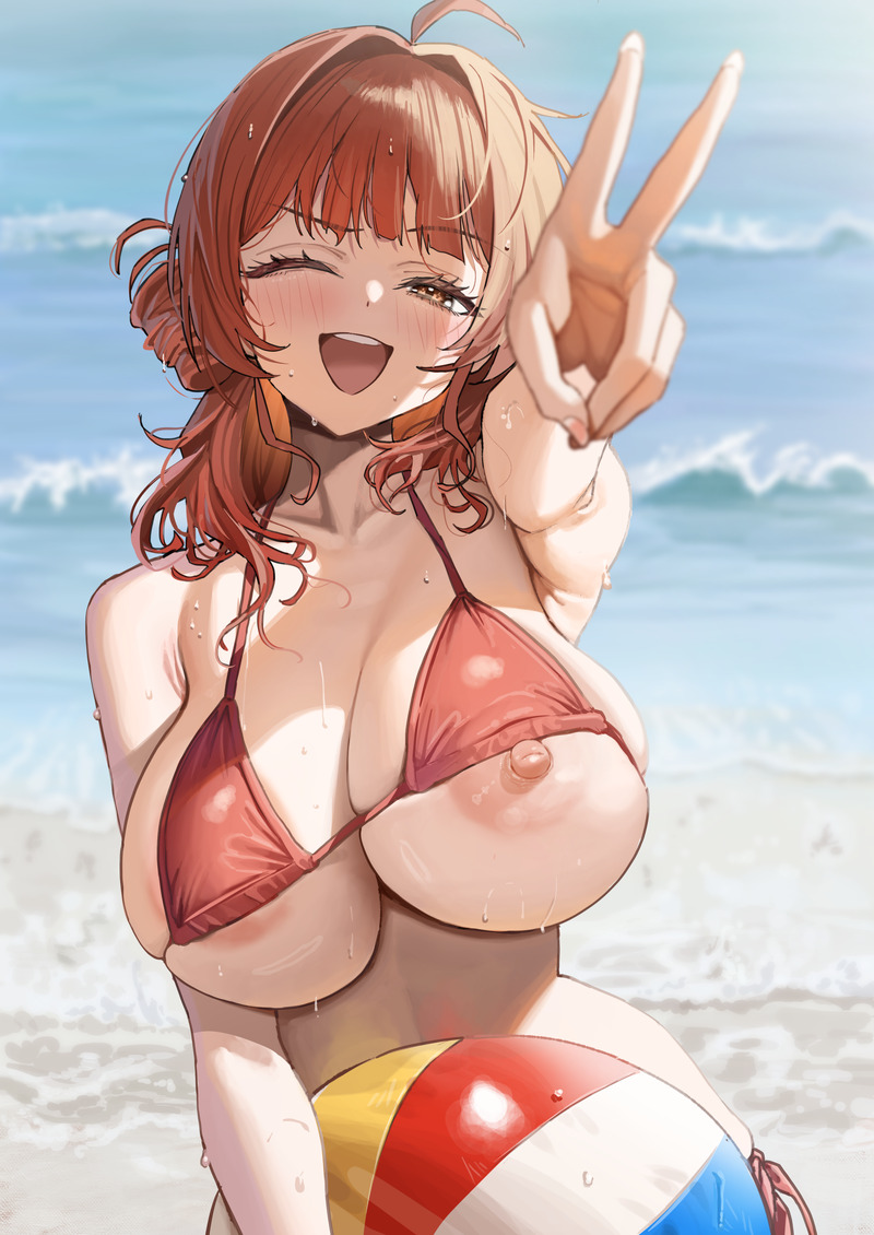 【二次】ピースサインをしている女の子たちのエロ画像 Part４２