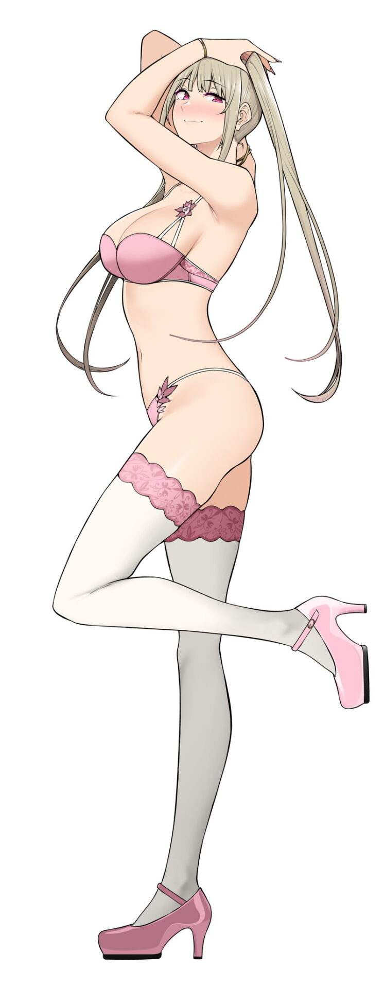 【二次】エッチで可愛いブラジャーを付けた女の子のエロ画像 Part７６