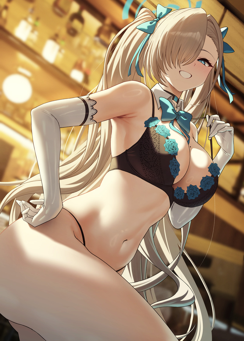 【二次】エッチで可愛いブラジャーを付けた女の子のエロ画像 Part７６