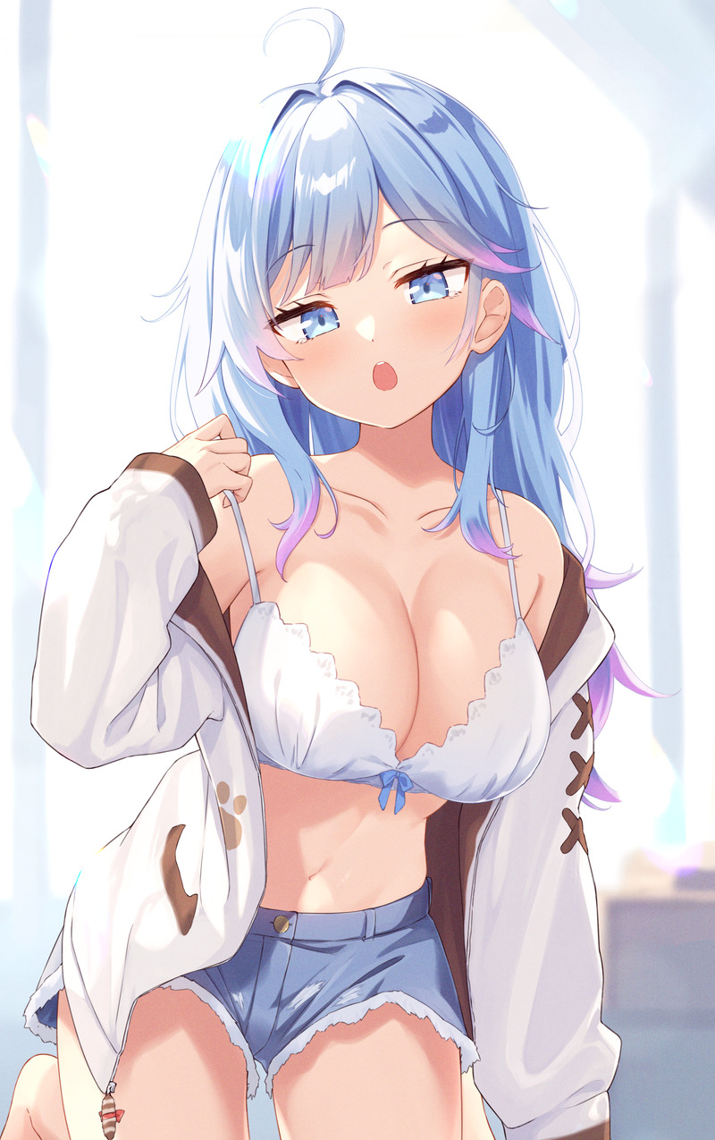 【二次】エッチで可愛いブラジャーを付けた女の子のエロ画像 Part７６