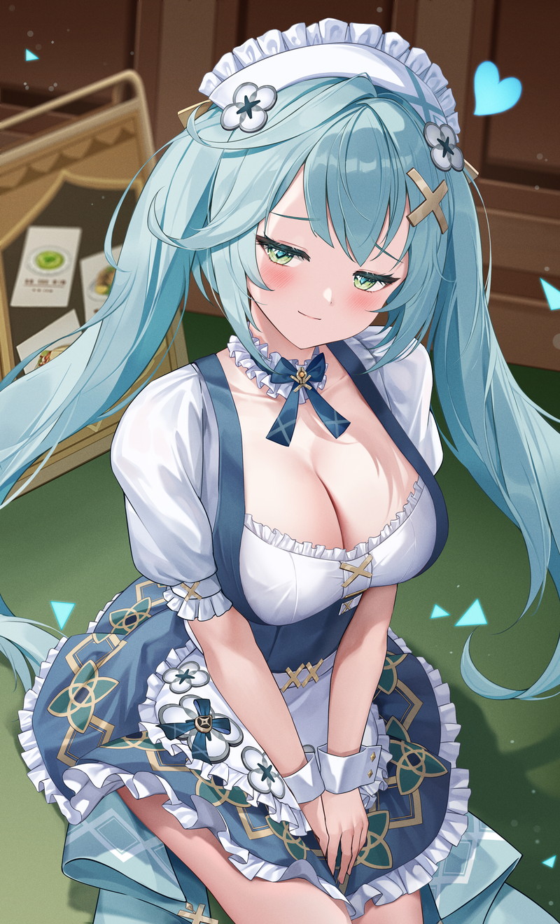 【二次】メイド服を着た女の子のエロ画像 Part７９