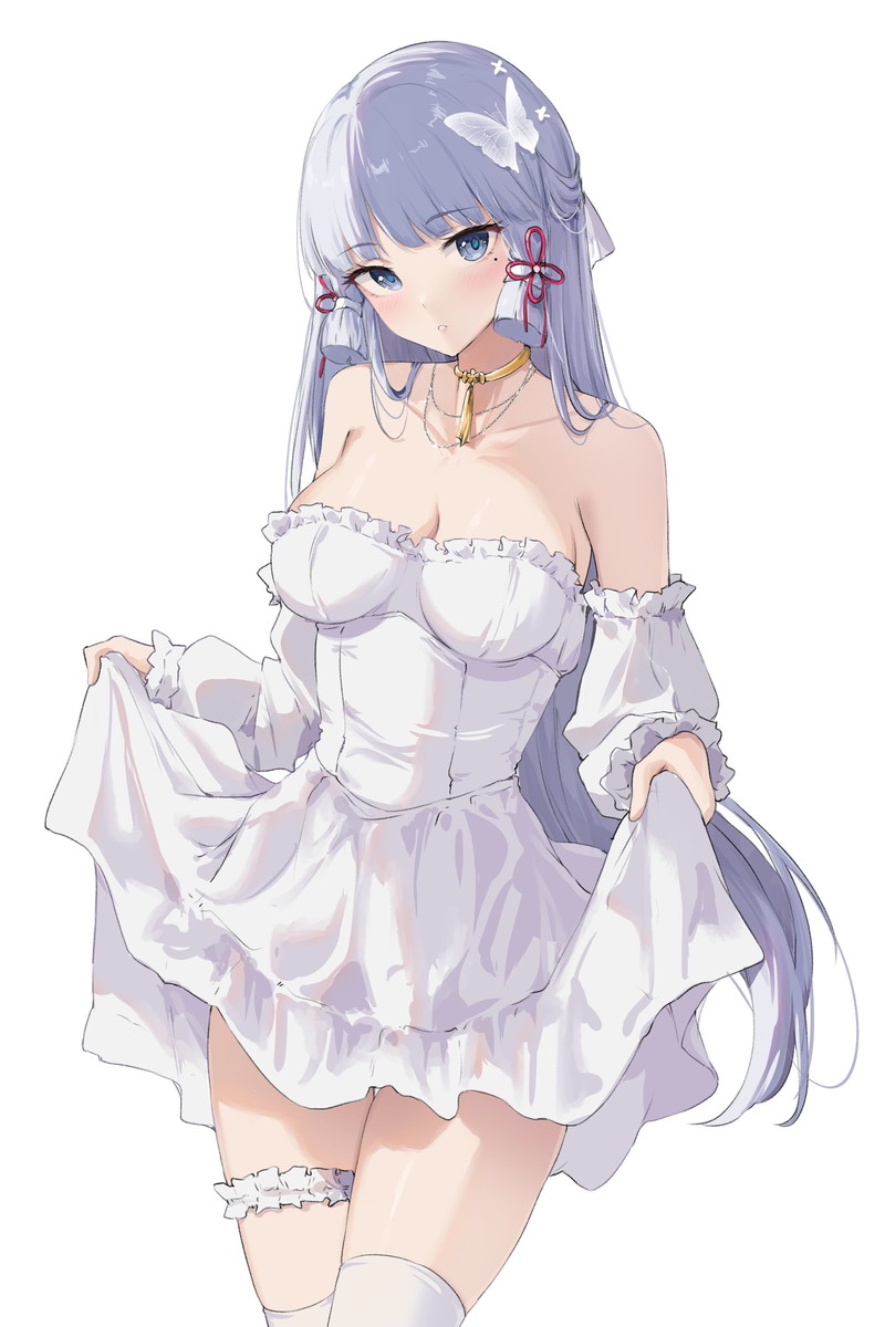 【二次】ロングヘアー、長髪の女の子のエロ画像 Part４７
