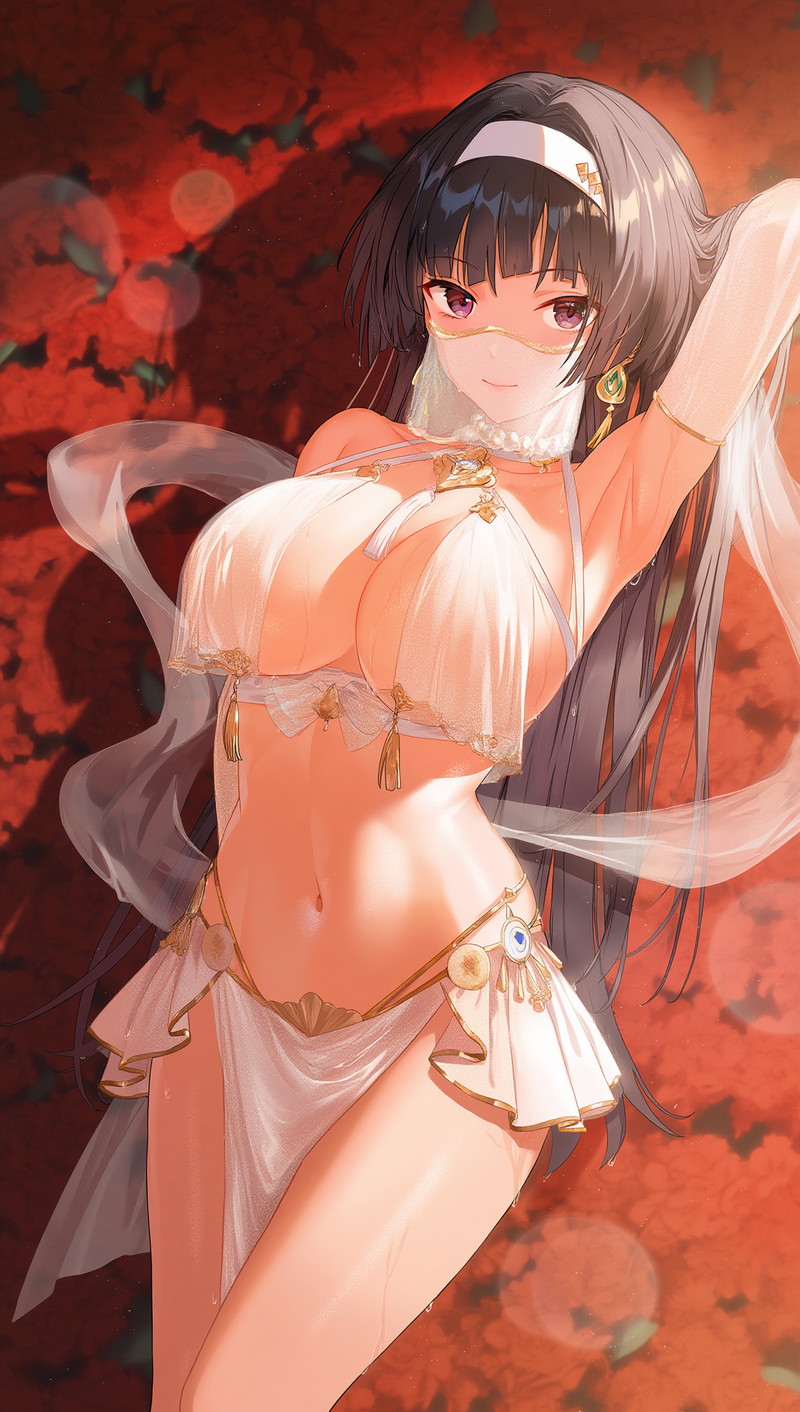 【二次】ロングヘアー、長髪の女の子のエロ画像 Part４７