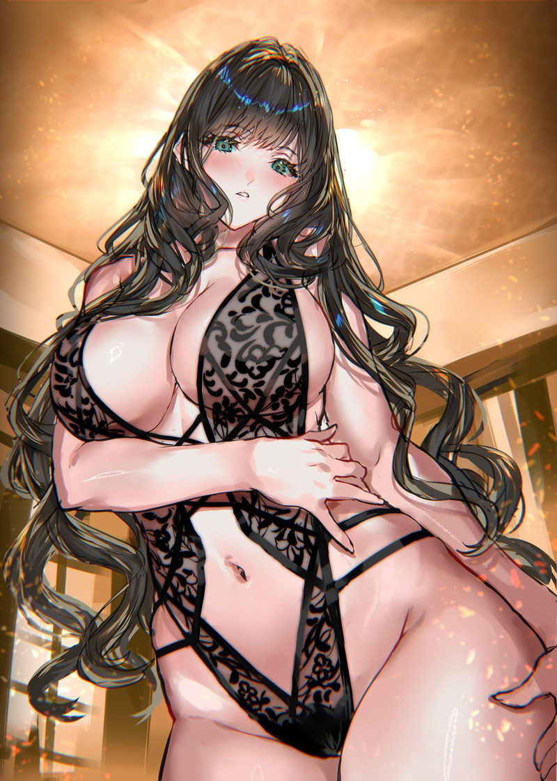 【二次】ロングヘアー、長髪の女の子のエロ画像 Part４７