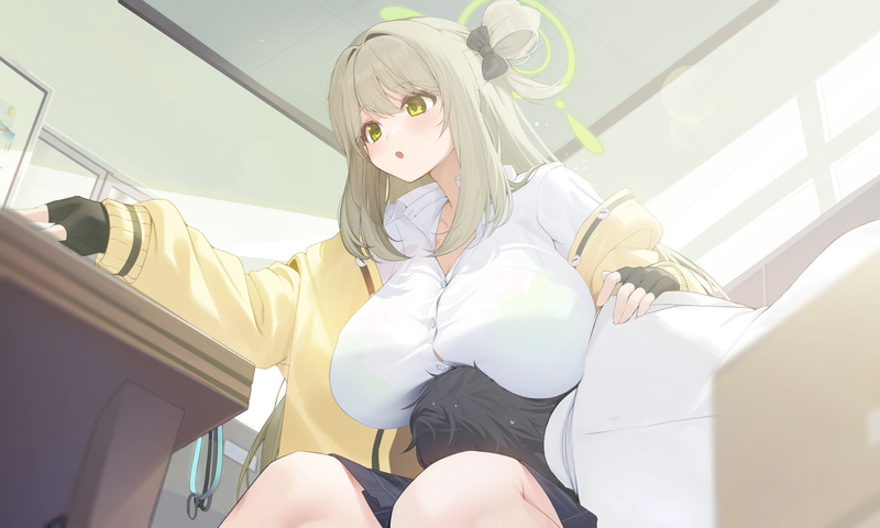【二次】ローアングル、下から見上げているエロ画像 Part８１