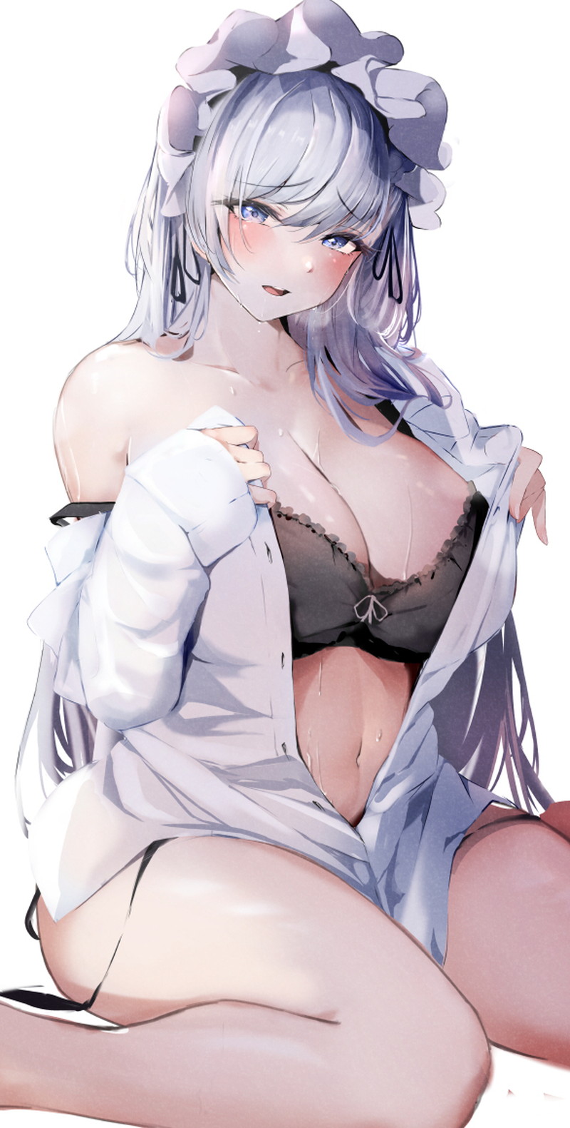 【二次】裸ワイシャツやブラウス姿の女の子のエロ画像 Part２０