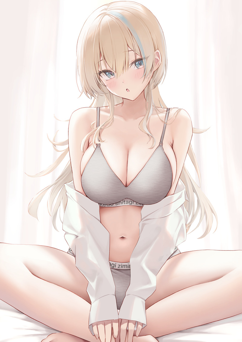 【二次】裸ワイシャツやブラウス姿の女の子のエロ画像 Part２０