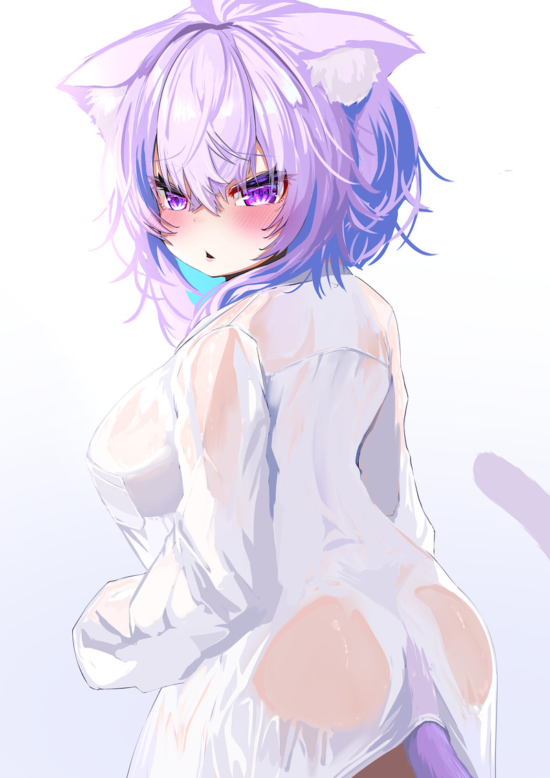 【二次】裸ワイシャツやブラウス姿の女の子のエロ画像 Part２０