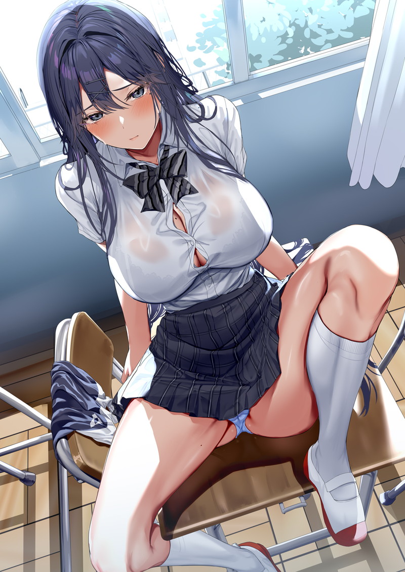 スケベな制服JK、JCたちのエロ画像まとめ Part１１３