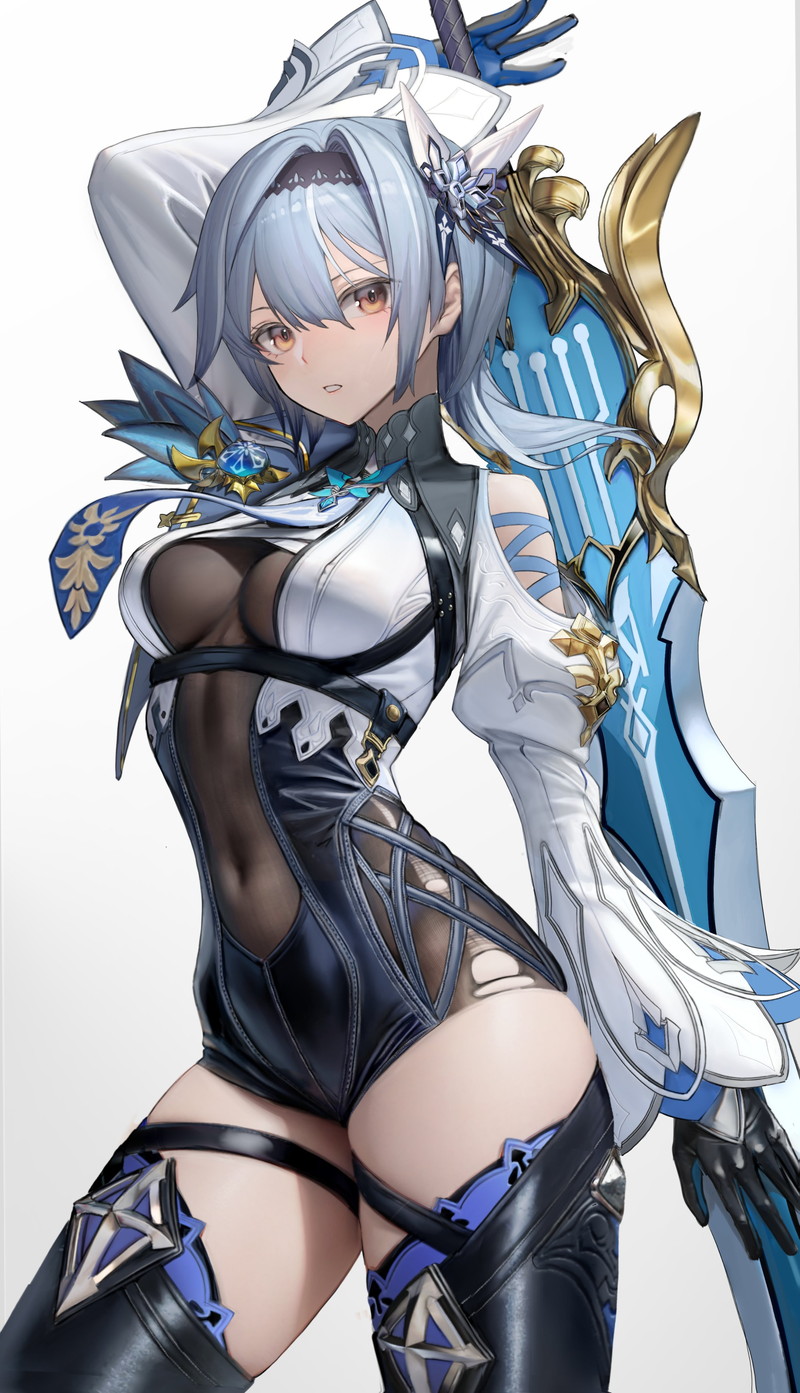 【二次】太ももがエッチな女の子のエロ画像 Part４６