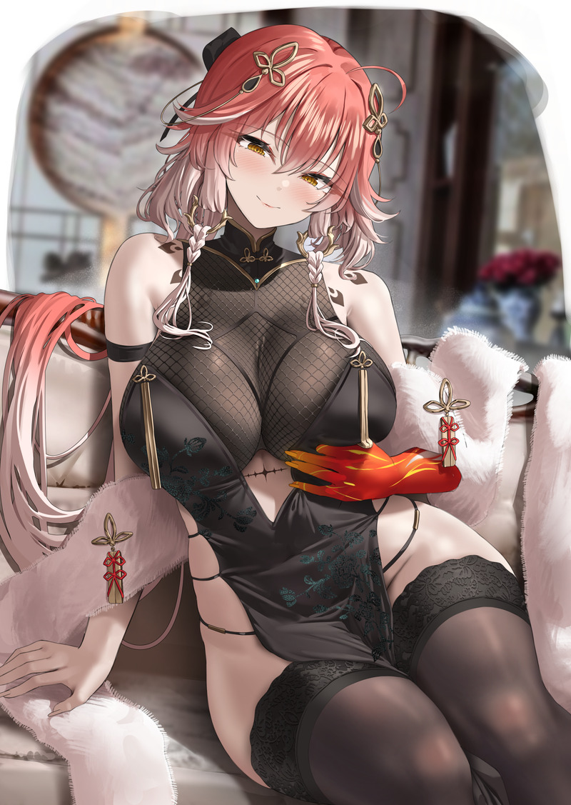 【二次】太ももがエッチな女の子のエロ画像 Part４６