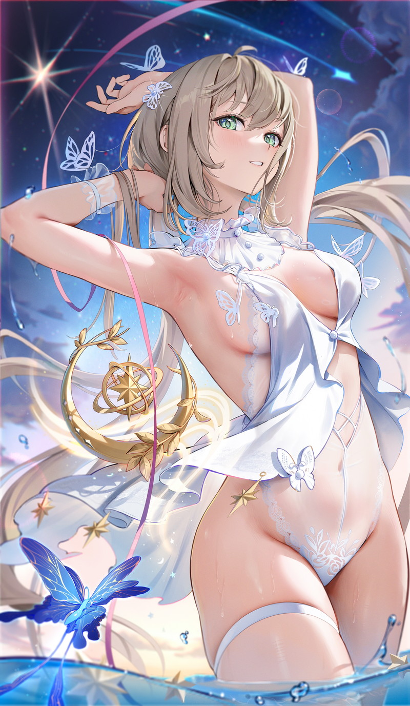 【二次】可愛い女の子たちの微エロ、エロイラストまとめ Part２７