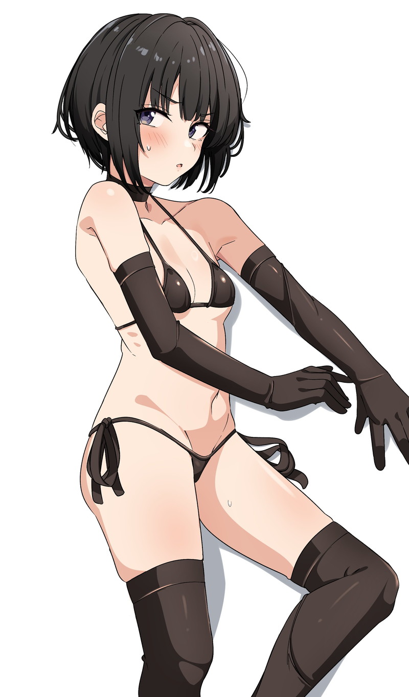 【二次】手袋やロンググローブを付けたコスエロ画像 Part２８