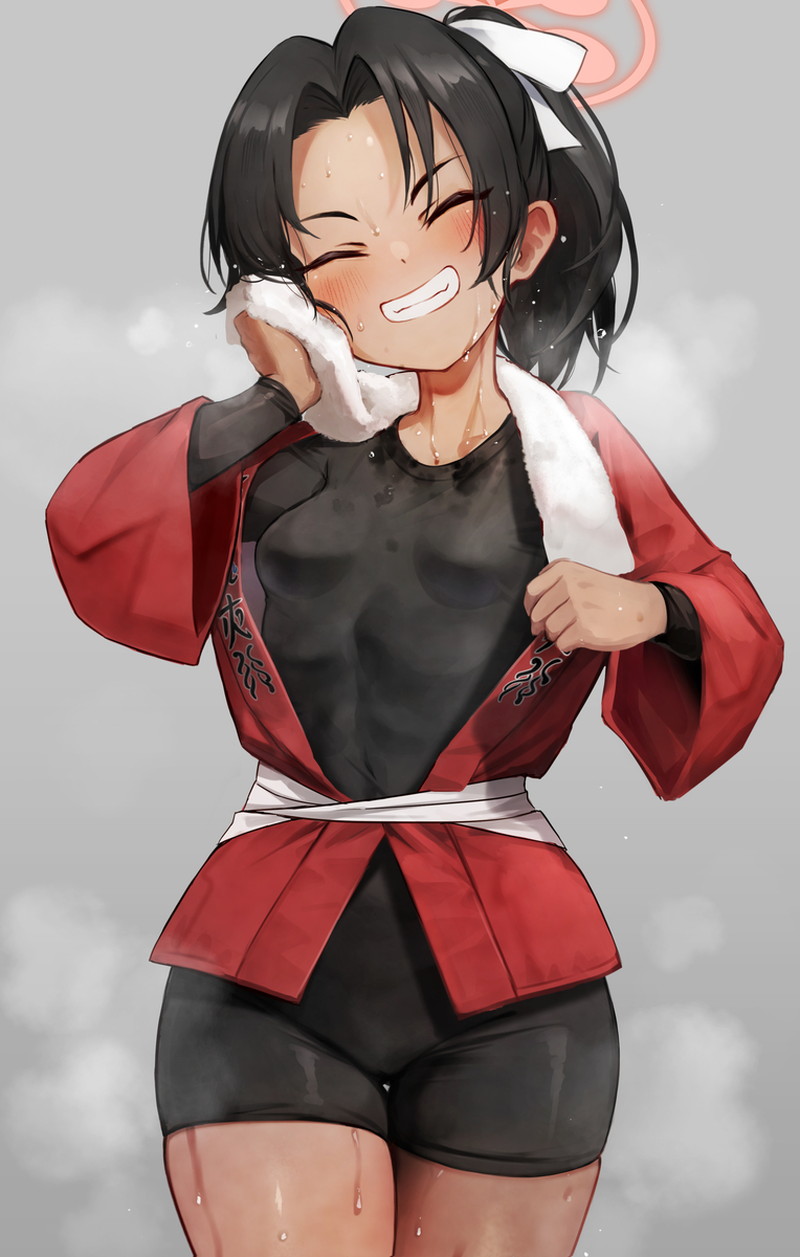 【二次】汗ばんだ肌や身体がエロい女の子の画像 Part２７