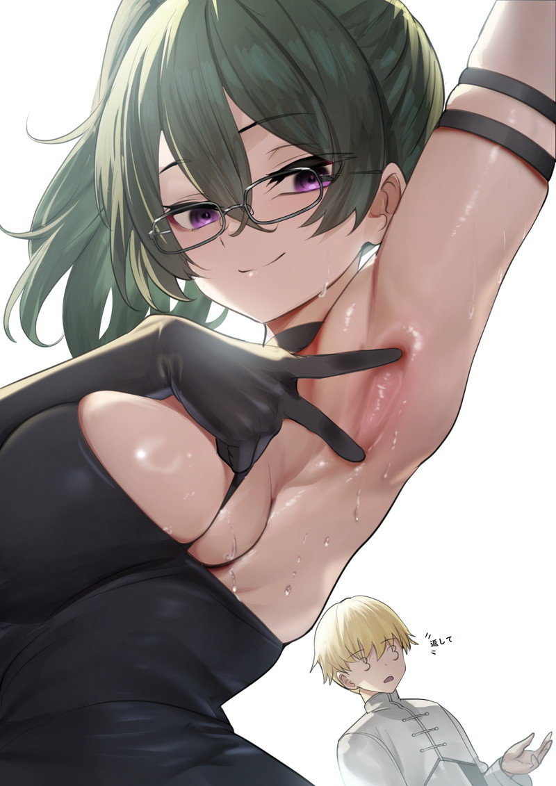 【二次】汗ばんだ肌や身体がエロい女の子の画像 Part２７
