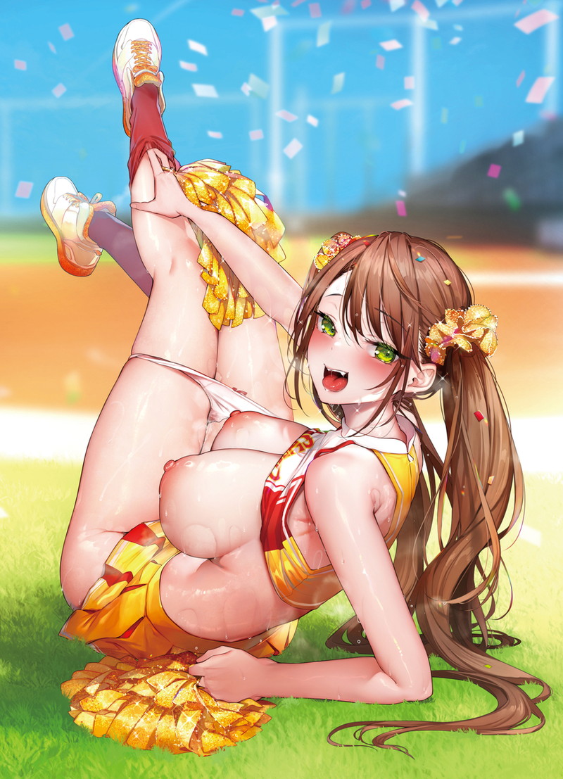 【二次】扇情的なはだけ、脱げかけエロ画像 Part３６